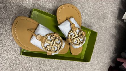 Tory Burch Miller Deco leather sandals