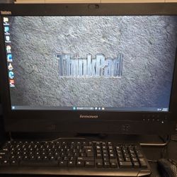 ThinkCentre  AIO 🖥  Model.# M92z - 2.60GHz CPU/8.0GB Memory/500GB HDD/ Intel Celeron,  Windows 11, usb-Wi-Fi,  WebCam,  Work Good ✔️ 