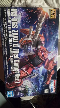 HG Zaku II Red Comet Ver.