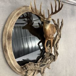 Collectible Deer Mirror Bass Pro