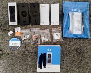 Ring Video Doorbell Pro Bundle (Unlocked) - Open Box w/ Accessories