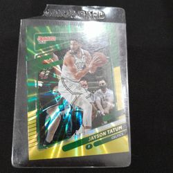 Jayson Tatum Donruss Basketball  Card