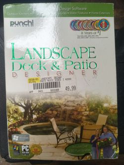 Punch! Landscape Deck & Patio Designer Software