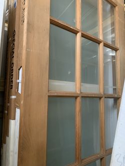 18 Lites French Door 32 X 96
