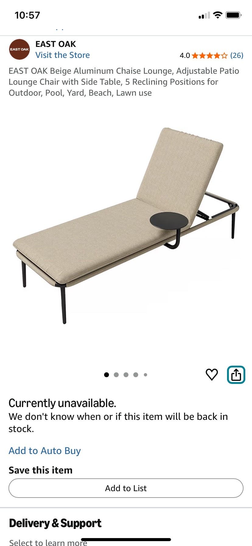 Chaise Lounge Chairs