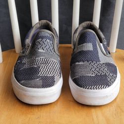 Classic Slip on VANS Shoes Off the Wall Blue White