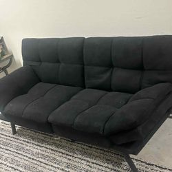 Futon Simple Black 