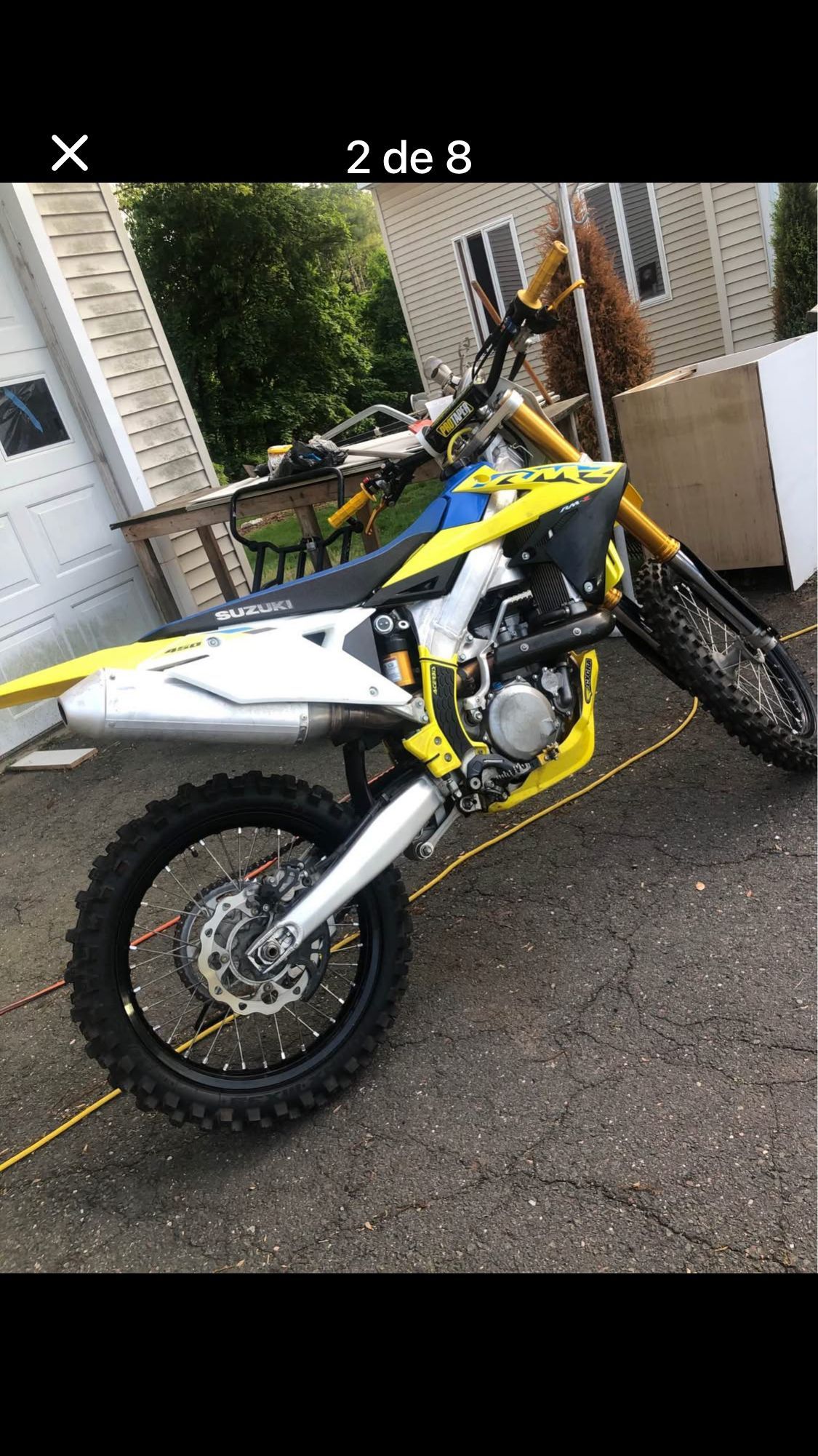  suzuki 450 Rmz