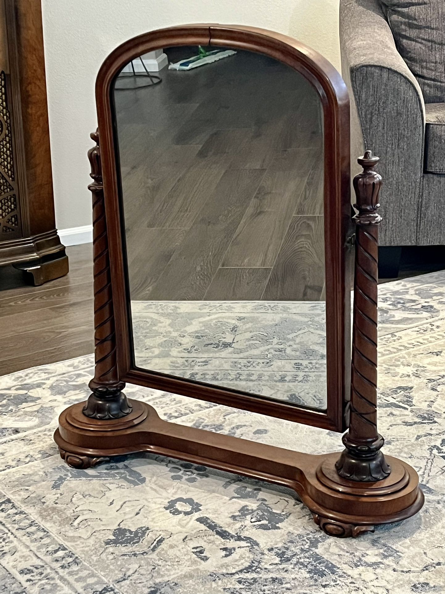 Vintage Dresser-Top Mirror