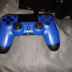 Blue Sony PS4 DualShock 4 wireless controller