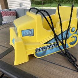 Kids bulldozer Swing