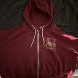 Zip up hoodie