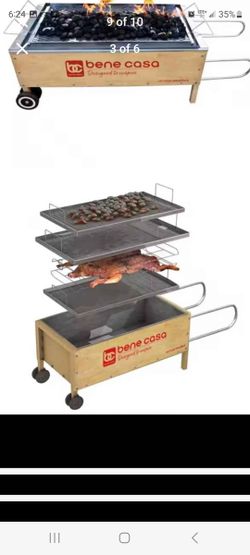 BBQ Charcoal Pig Roasting Box 70lbs