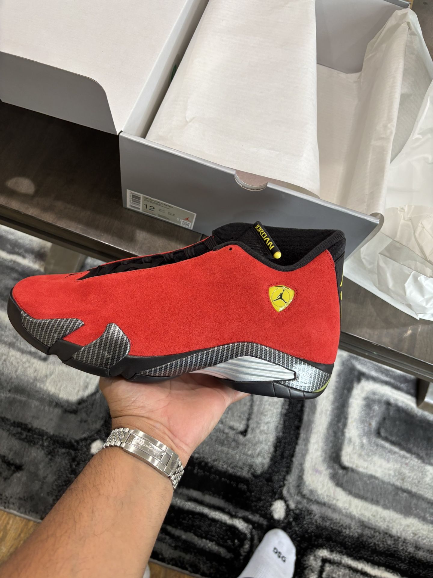 Air Jordan 14 Ferrari DS Brand New Size 12M
