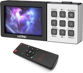 1080P@60fps Capture Card with 3.5 Inch LCD and Remote Control HDMI VideoRecorder (Complete in Box)