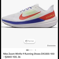 Nike Zoom Winflo 7 1/2 Running Shoes DX3355-100