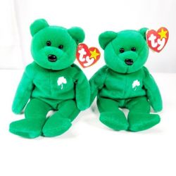 TWO 1997 TY BEANIE BABY ST PATRICK ’S DAY 