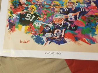 Packer pic signed n books and clock n plate