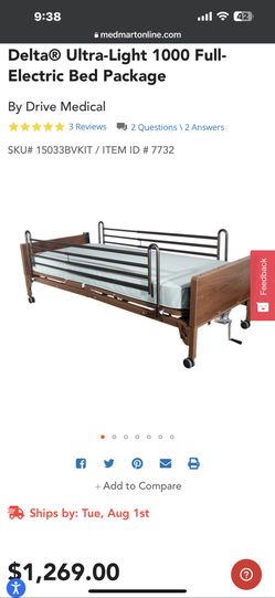 Home Medical Home Bed Full Electric