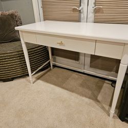 Off  White Sturdy New DESK with Drawer  