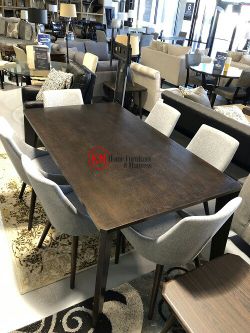 7PCS CONTEMPORARY HIGH QUALITY DINING TABLE SET