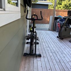 Stationary Exercise Spin Bike For indoor Cycling!