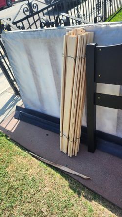 Twin Bed Frame with slats