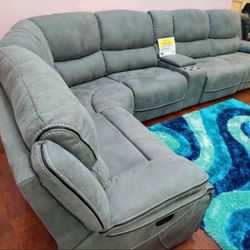 FLASH SALE! COMFY NEW LARGE RECLINING SECTIONAL SOFAS ON SALE ONLY $1299. IN STOCK SAME DAY DELIVERY 🚚 EASY FINANCING