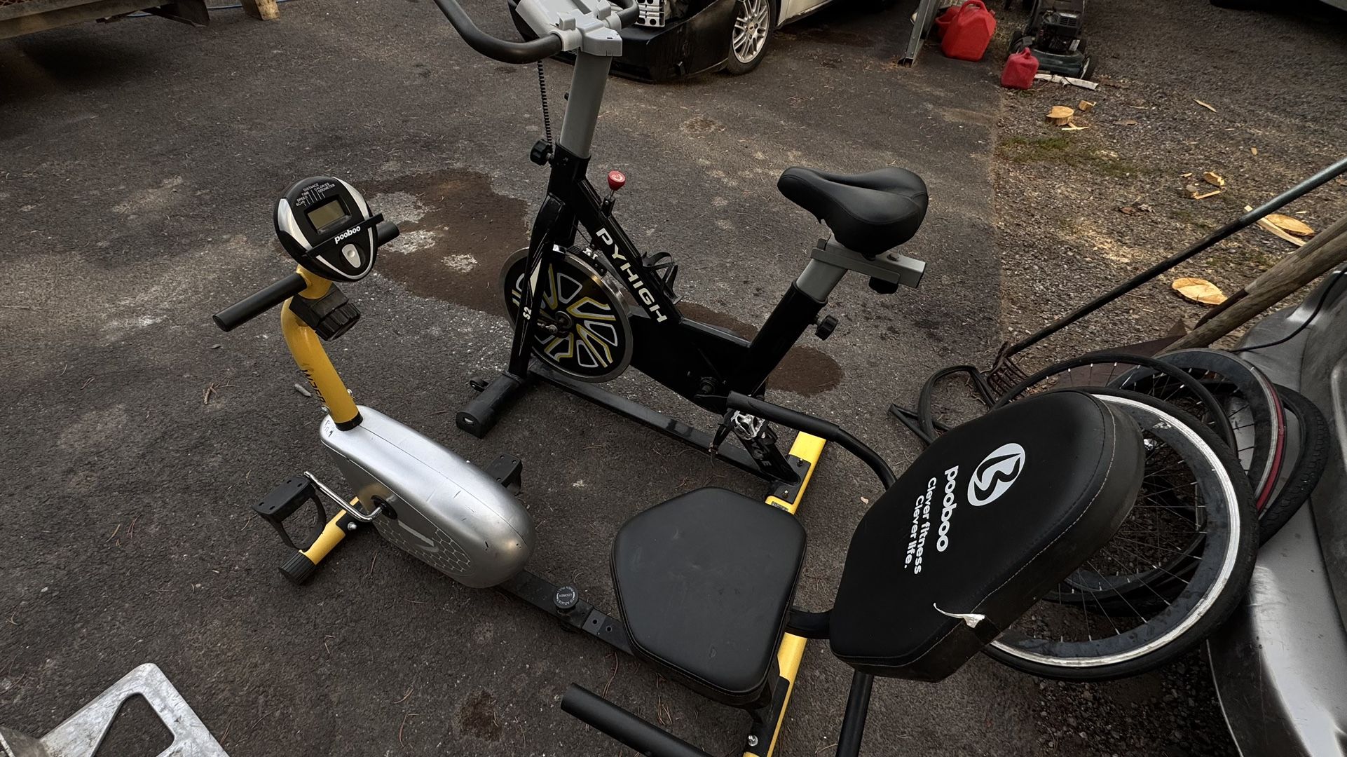 Home gym set