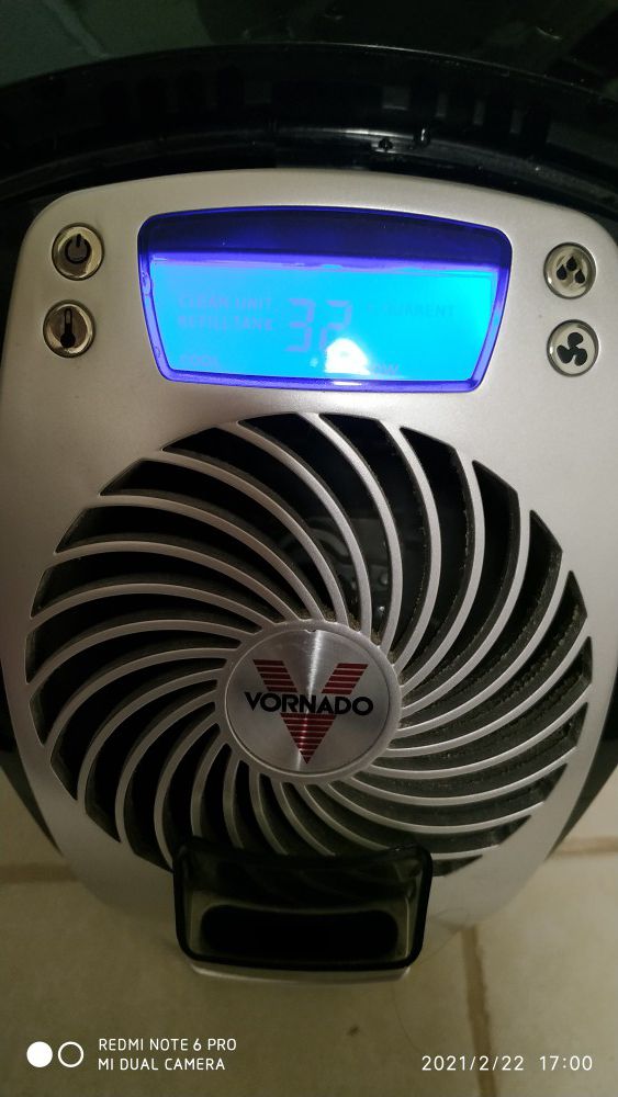 Vornado ultra 1 ultrasonic humidifier