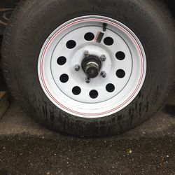Trailer Spare Wheel & Tire