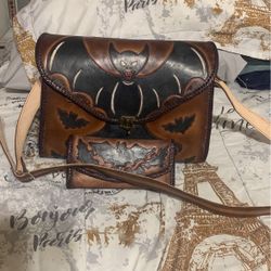 Bat Bag With Wallet