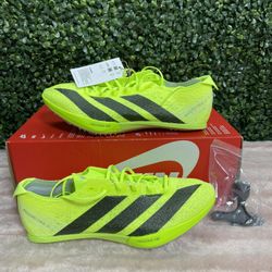 Men's Sz 7.5 And 8M Adidas Adizero Prime SP 3 Track Spikes Lucid Lemon Black IH5800 NEW