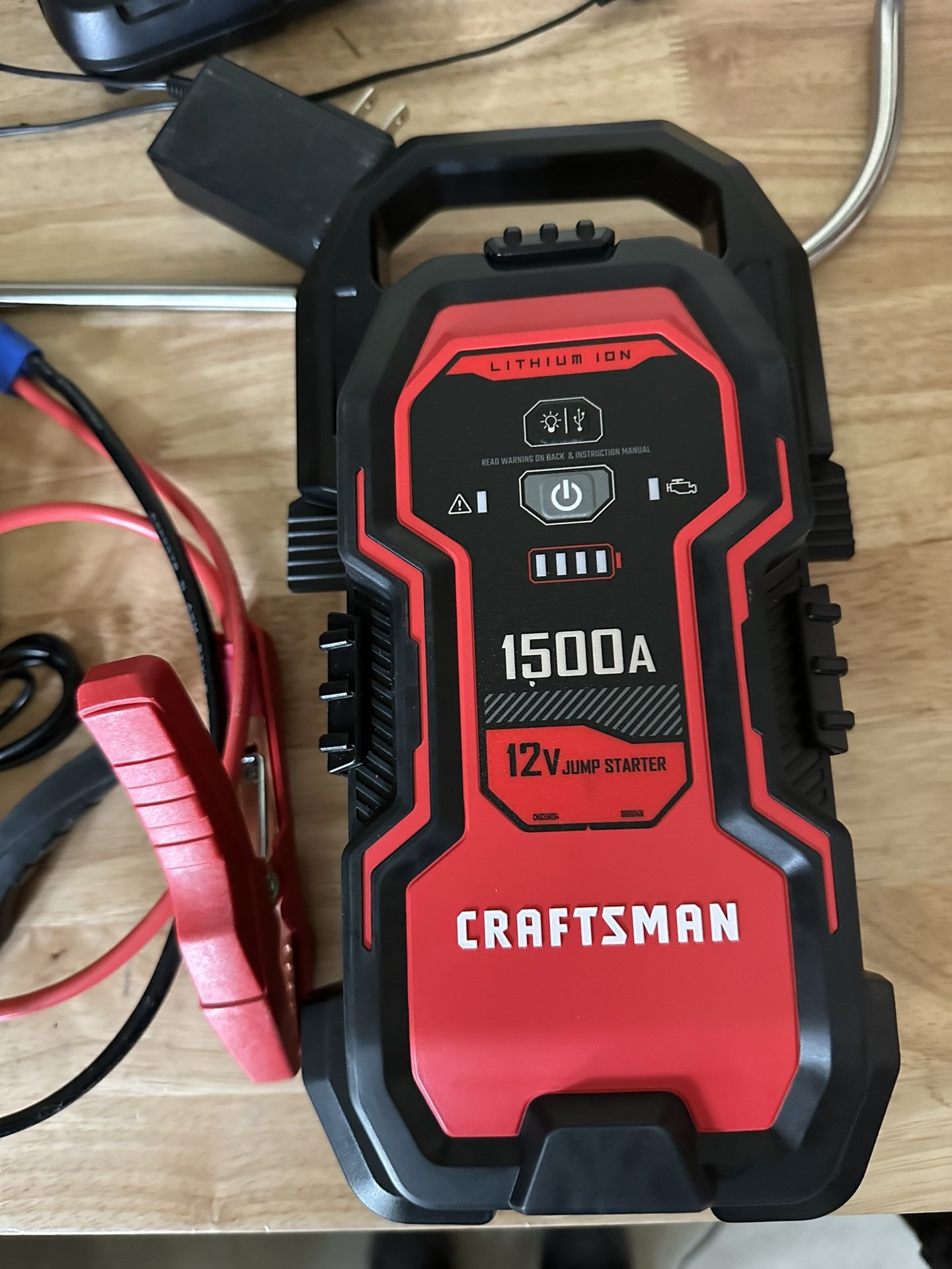 Craftsman portable jump starter outlet