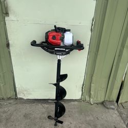 XtremepowerUS 8 in. Earth Auger Bit Gas-Powered Post Hole Digger Kit