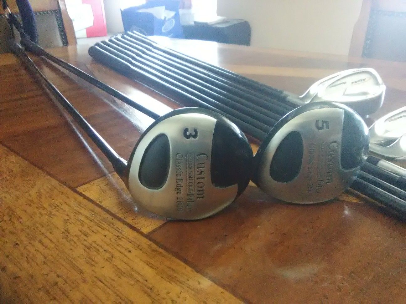 ALPHA REACTION GOLF CLUBS