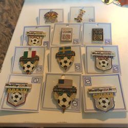 WorldCup Soccer  New Pins 94 World Cup Rare