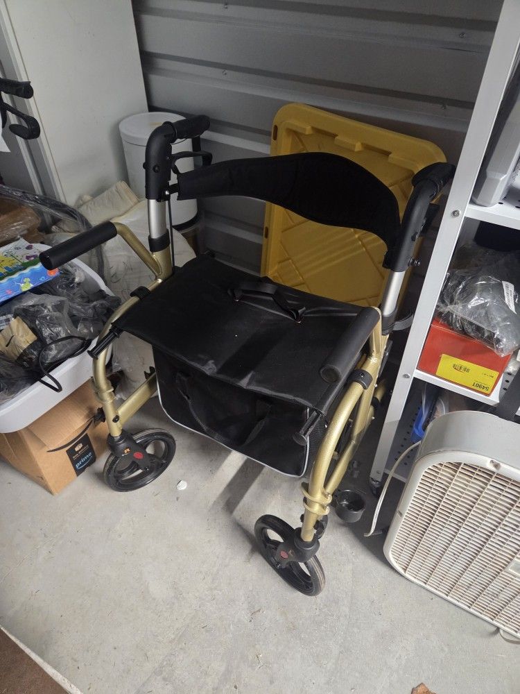 Walker With Seat