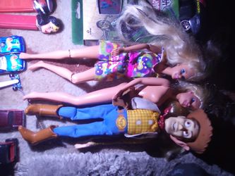 Vintage Toys Barbies, Matchbox,Burger King Toys