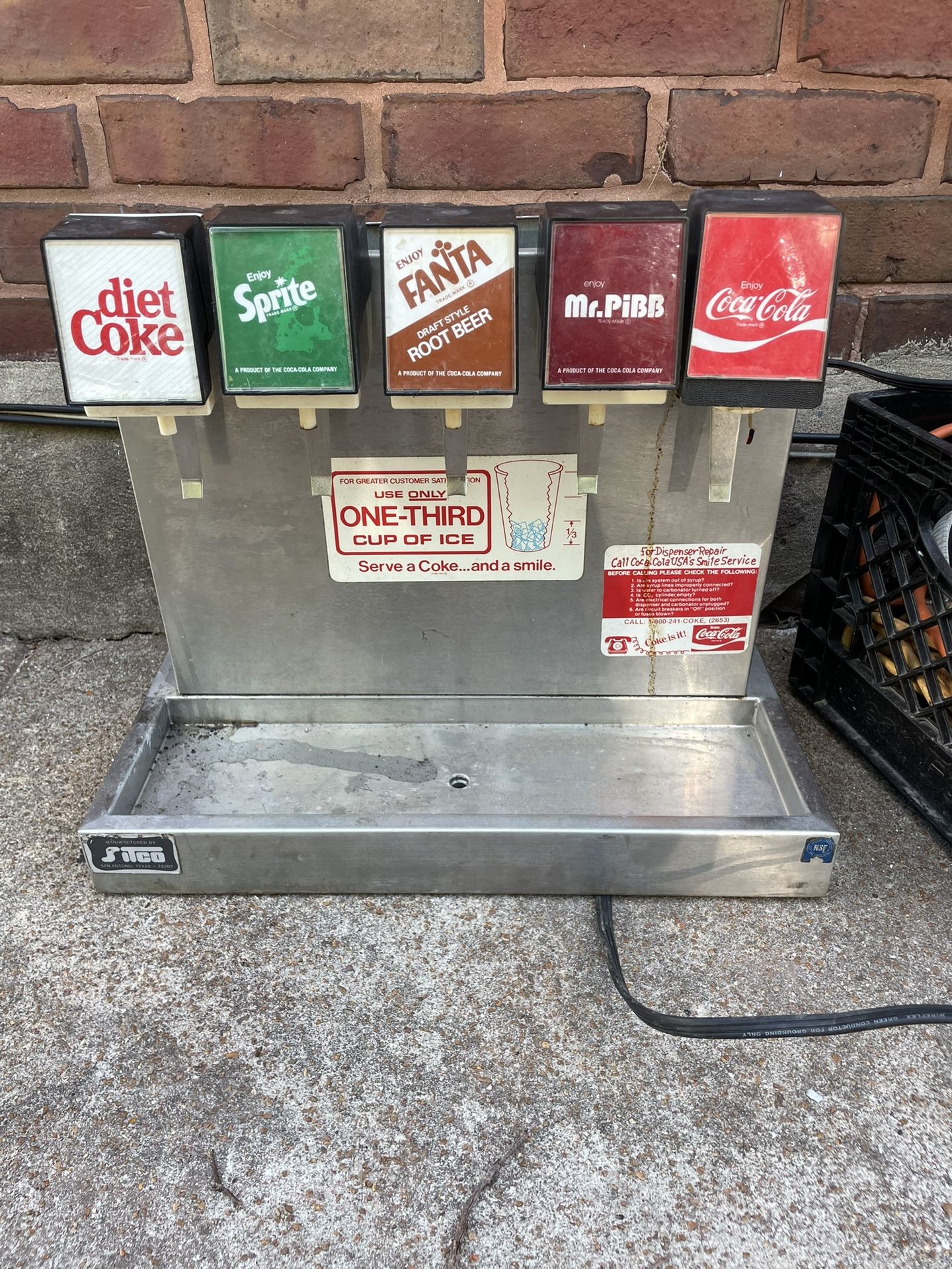 Old Coke Fountain Machine