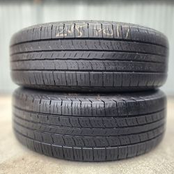 245/70/17  suredrive x2 used