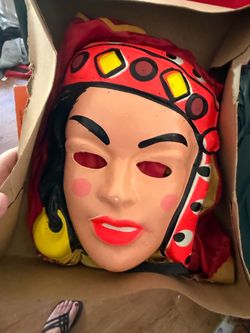 Vintage Halloween masks