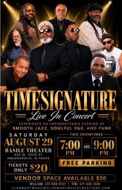 TimeSignature live in concert Aug 29th only $20