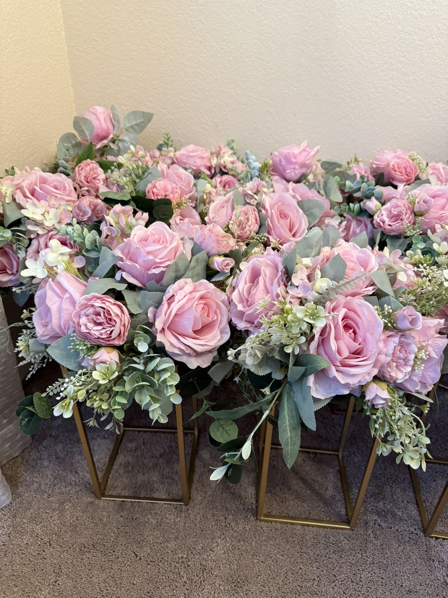 20ct Blush Pink Center Pieces 