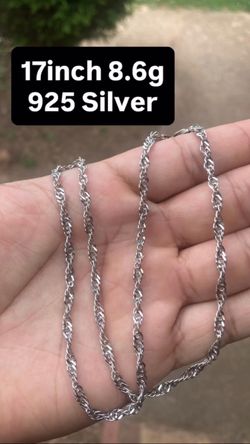 Rope chain 925 Silver