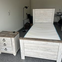 Twin Size Bed Set