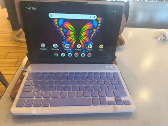 Tablet with keyboard