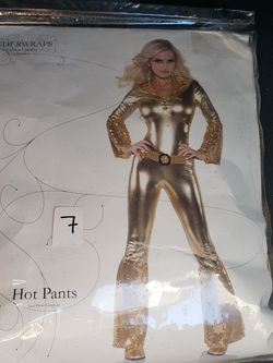 Holloween Costume Adult Size 7( Medium) Hot Pants