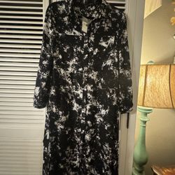 Guess Long Sheer Dress Tunic