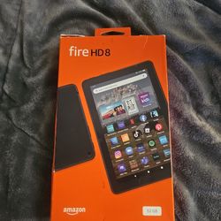 Amazon Fire Tablet HD8. NEVER BEEN USED . 